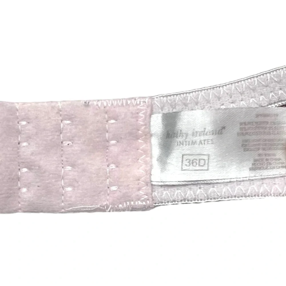 Kathy Ireland Light Pink Floral Bra - Size 36D